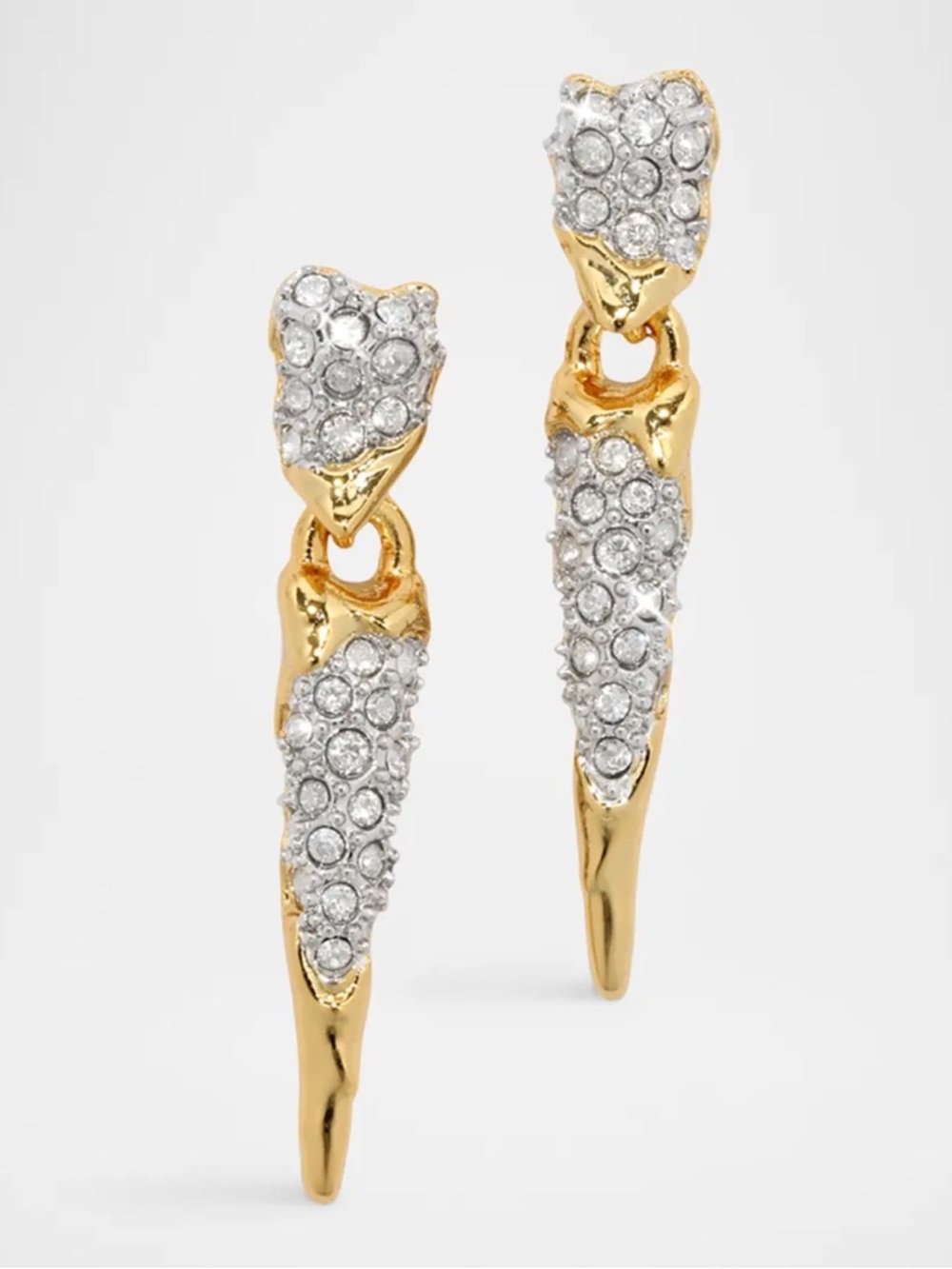 Alexis Bittar Solanales Crystal Spear Drop Earrings